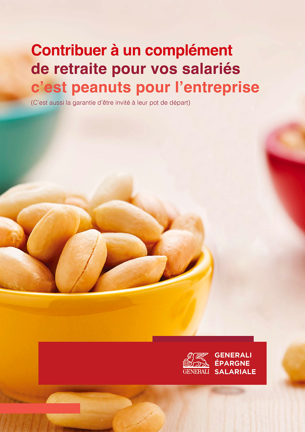 Agence Brigit pour Generali | Épargne salariale - Cacahuètes