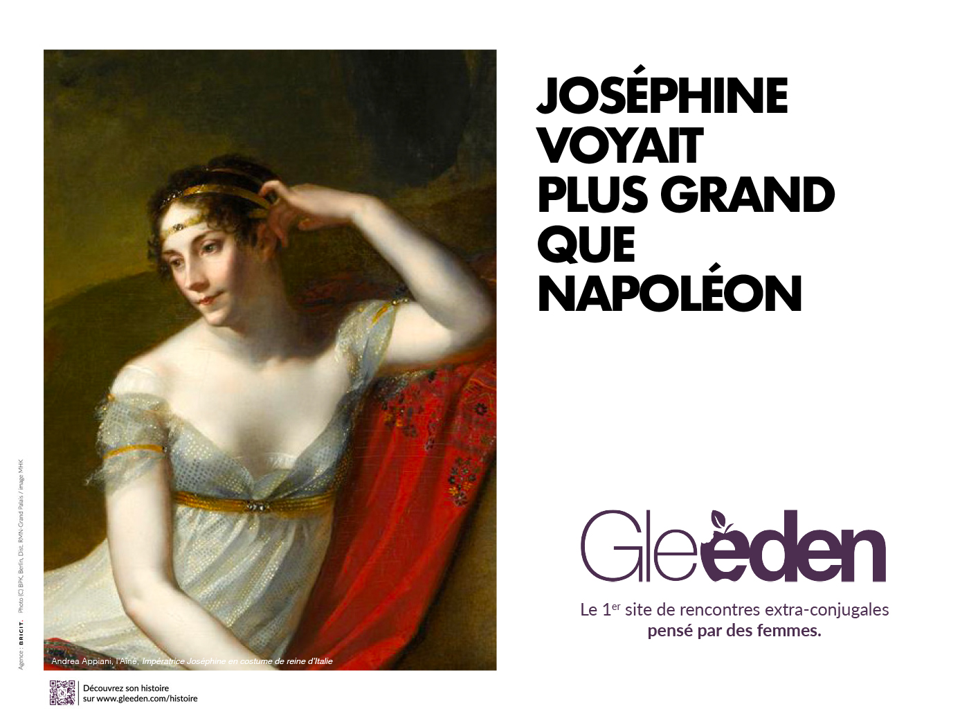 Agence Brigit pour Gleeden | Joséphine